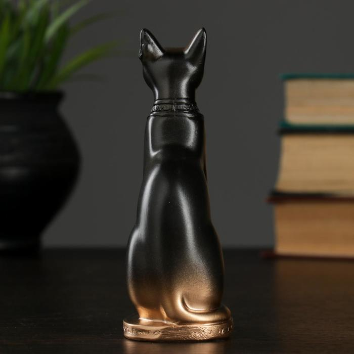 Фигура  Фигура "Кошка египетская" бронза, 7х14х5см