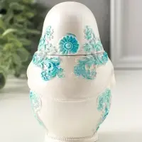 Шкатулка для украшений &laquo;Матрешка&raquo; 12&times;9 см, гипс, роспись