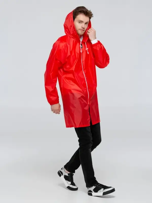 Дождевик «Воплащение всего», красный, размер L Дождевик «Воплащение всего», красный, размер L