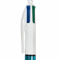 Ручка шариковая BIC, 4 цвета, автоматическая, многоцветная, 1.0 мм