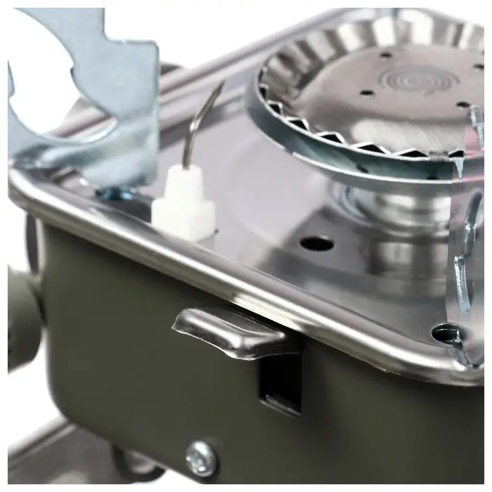 Плита газовая портативная maclay, для кемпинга, 15&times;15&times;9 см, квадратная