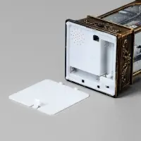 Фигура светодиодная фонарь "Рождество", 21х8,5х8,5 см, AAAx3, Т/БЕЛЫЙ