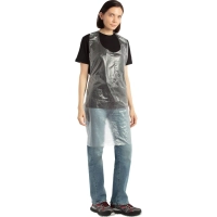 Фартук одноразовый ПНД 68x104см белый&nbsp;6мкр 100/1000/уп