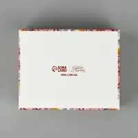 Коробка складная с пластиковой крышкой «Цветочные грёзы», 11.5 х 9 х 4 см