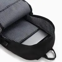 Рюкзак водонепроницаемый, для ноутбука, с USB, 30&times;15&times;45 см, чёрный