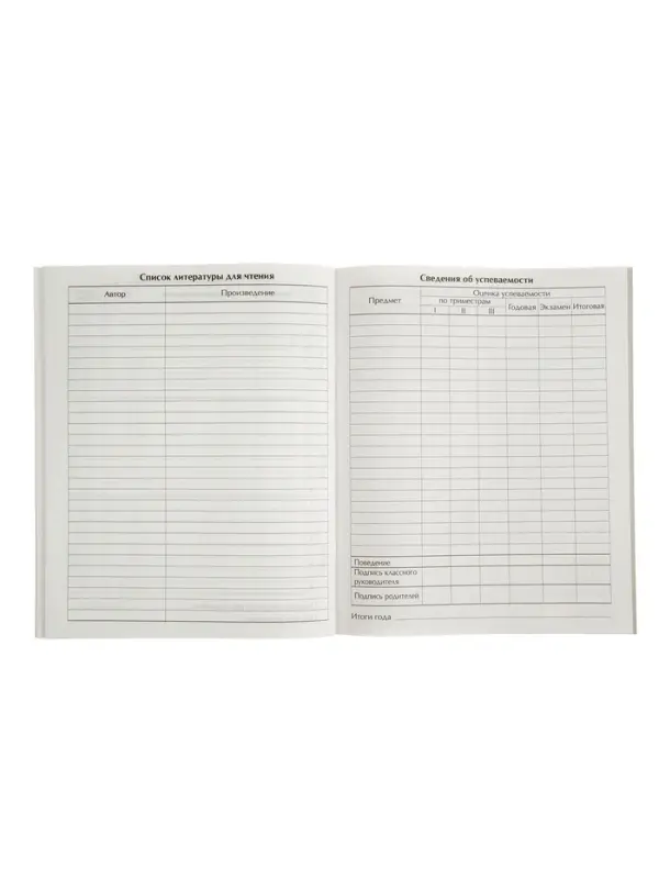 Дневник школьный для 1-11 классов, &laquo;Тетрадь Дневник&raquo;, мягкая обложка, 40 листов