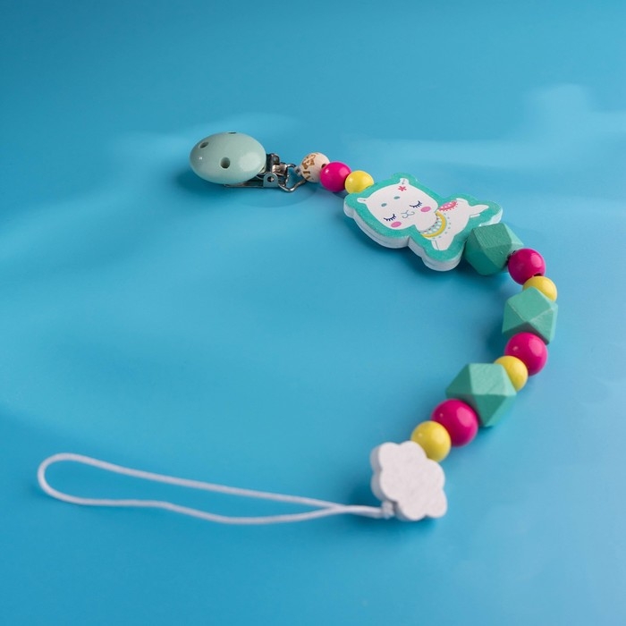 Держатель - игрушка для соски - пустышки «ТРЕНД. Малышки», деревянный, виды МИКС Держатель - игрушка для соски - пустышки «ТРЕНД. Малышки», деревянный, виды МИКС