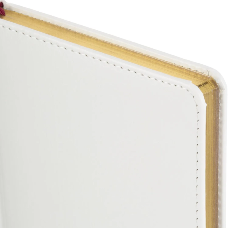 Ежедневник недатированный белый,А5,145х205мм,136л, Sidney NEBRASKA 3-128/06