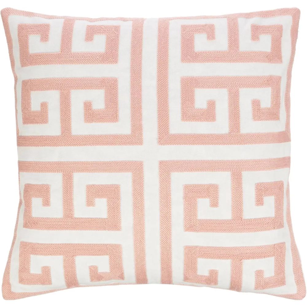 Наволочка декор. Luscan 45х45, 2шт/уп, геометрия розовый