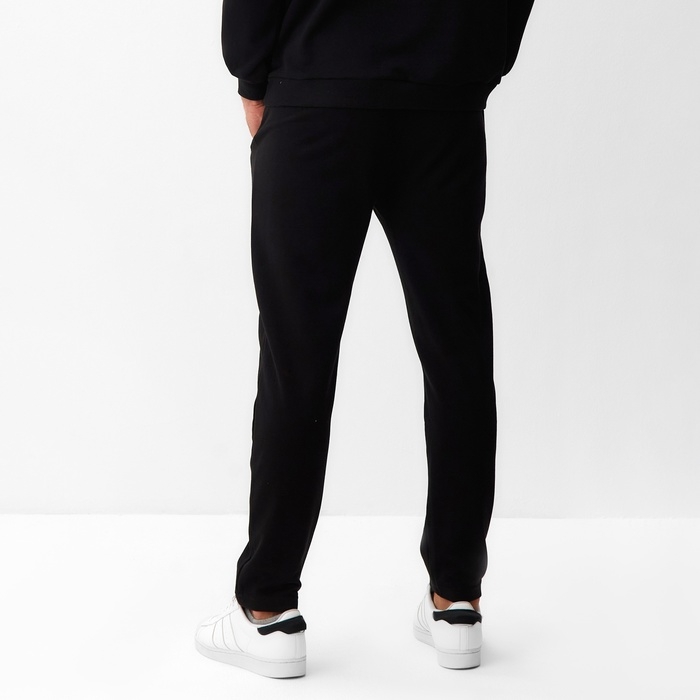 Брюки мужские  MINAKU: Casual Collection MAN цвет чёрный, р-р 52