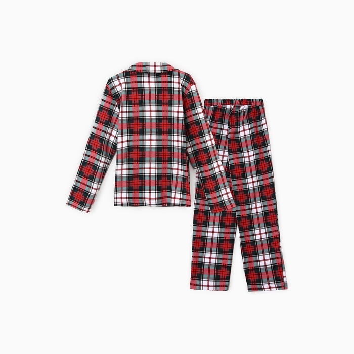 Пижама новогодняя детская KAFTAN Сhristmas time размер 30 (98-104 см)