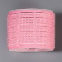 Бигуди &laquo;Липучка&raquo;, d=7.5 см, 4 шт., розовый