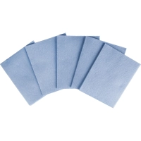Салфетки хозяйственные Luscan Professional виск 90г/м2 30х38 5шт/уп голубые