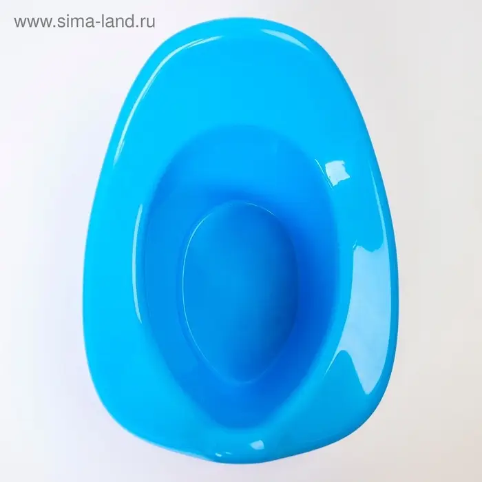 Горшок детский, цвет голубой
