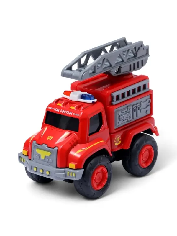 Робот-трансформер «Огнеборец» 5в1, собирается из 5 машинок, подвижные детали Робот-трансформер «Огнеборец» 5в1, собирается из 5 машинок, подвижные детали