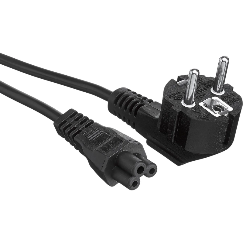 Кабель питания ExeGate Power PC5-1,8P (C5, VDE-250V-3x0.5mm2, 6A, 1.8м)