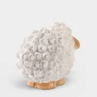 Фигурка декоративная &laquo;Кудрявая овечка&raquo;, полистоун, 10.7&times;6.5&times;7.5 см