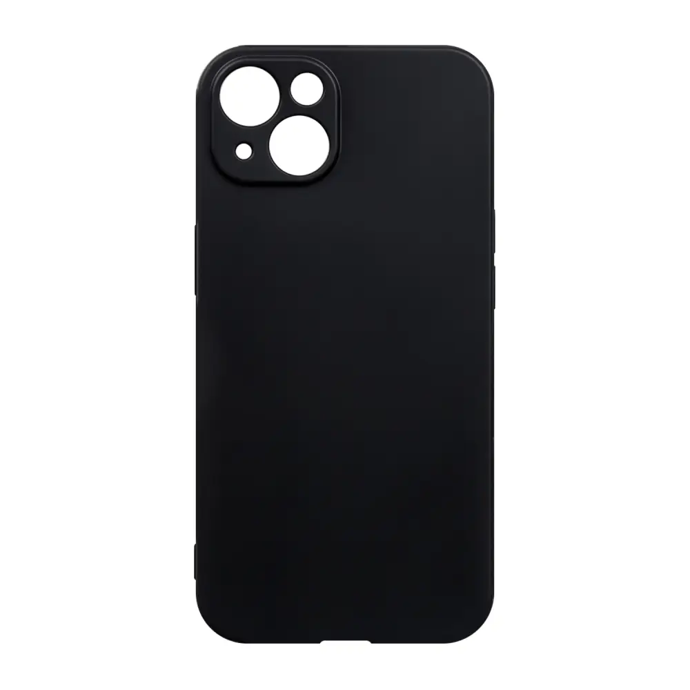 Чехол iPh 13 TPU 1.0mm матовый черный