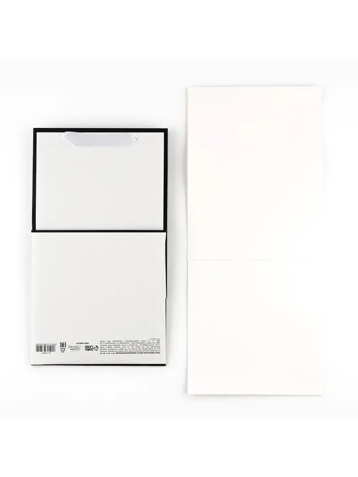 Переноска для цветов с вкладышем для фиксации, &laquo;Счастье&raquo;, белый, 35&times;20&times;20 см