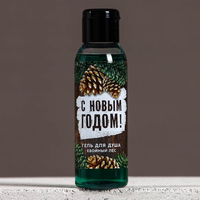 Набор "Богатства и успеха", мини гель для душа и мочалка