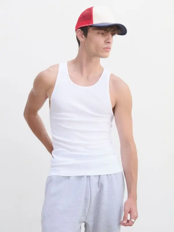 Майка унисекс Pablo, белая, размер S Майка унисекс Pablo, белая, размер S