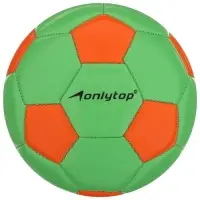 Футбольный мяч ONLYTOP, машинная сшивка, 32 панели, р. 2, EVA, цвет МИКС