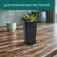 Горшок для рассады, 600 мл, 8&times;8&times;15 см, пластик, МИКС, Greengo