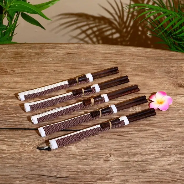 Палочки китайские  Палочки китайские "Сирень" 5 пар 25х10х2 см кокос, МИКС