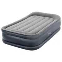 Кровать надувная DELUXE PILLOW REST RAISED BED, 191&times;99&times;42 см, со встроенным насосом, 64132ND INTEX