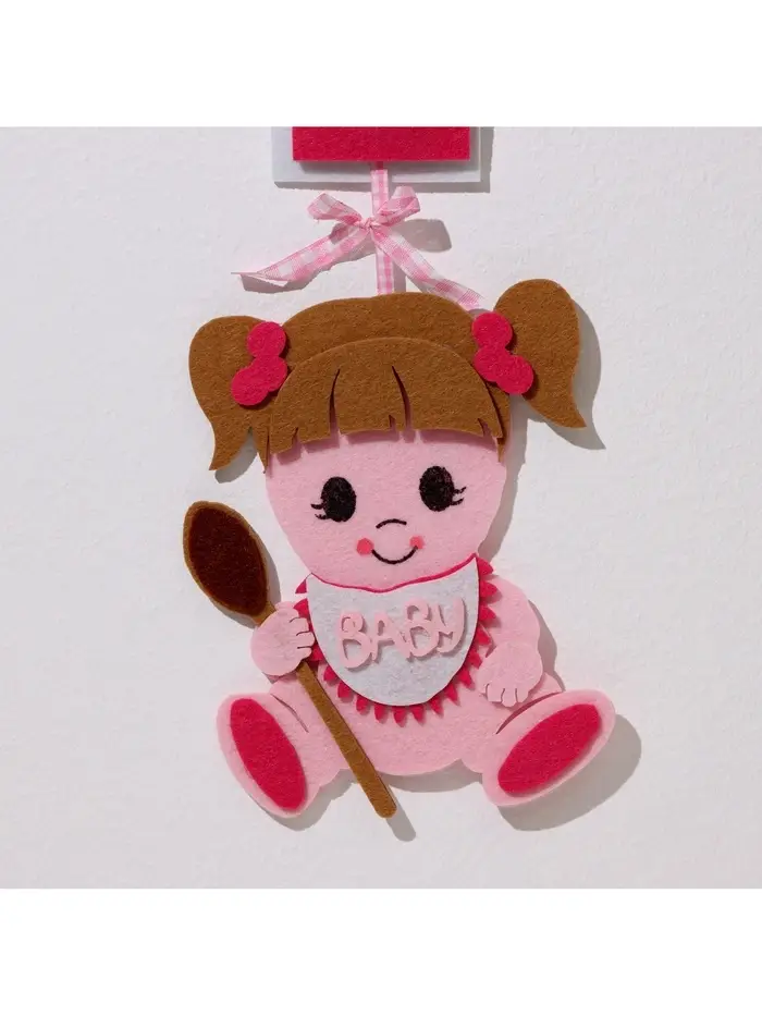 Украшение на гендер пати &laquo;Подвеска Baby Girl&raquo;, 22&times;22&times;53 см