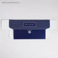 Коробка для макарун, кондитерская упаковка &laquo;Present&raquo;, 18 х 5.5 х 5.5 см