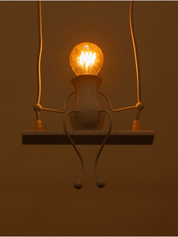 Светильник Altalena 1х40Вт Е27 белый 27х22х12см