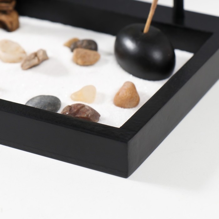 Сад Дзен  Сад Дзен "Колокол" песок+камни 15х14х13 см