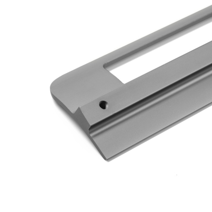 Ручка скоба мебельная RS1402, м/о=128, цвет графит Ручка скоба мебельная RS1402, м/о=128, цвет графит