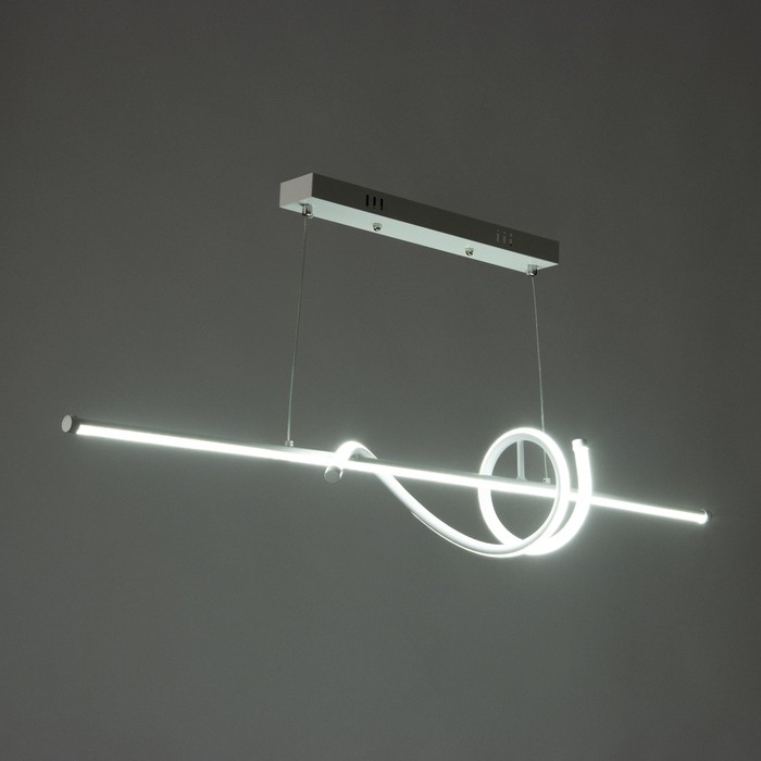 Светильник Светильник "Изгибы" LED 32Вт 6000К белый 100х18-100 см