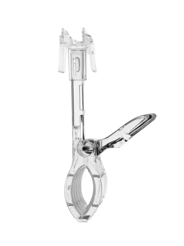 Держатель пластиковой рамки универсальный, 5.5&times;5&times;12 см, прозрачный