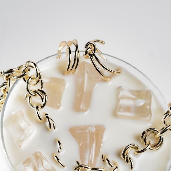 Кольцо "Диск", цвет золото, безразмерное