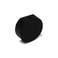 Ручка кнопка CAPPIO RK147, d=26 мм, цвет черный