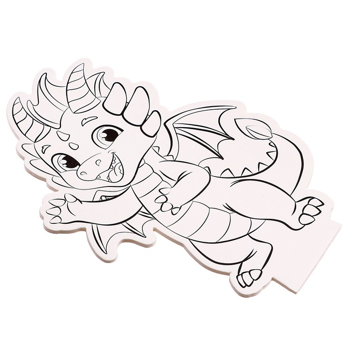 Набор для творчества 3 в 1 «3D-раскраска. Весёлые дракончики» Набор для творчества 3 в 1 «3D-раскраска. Весёлые дракончики»