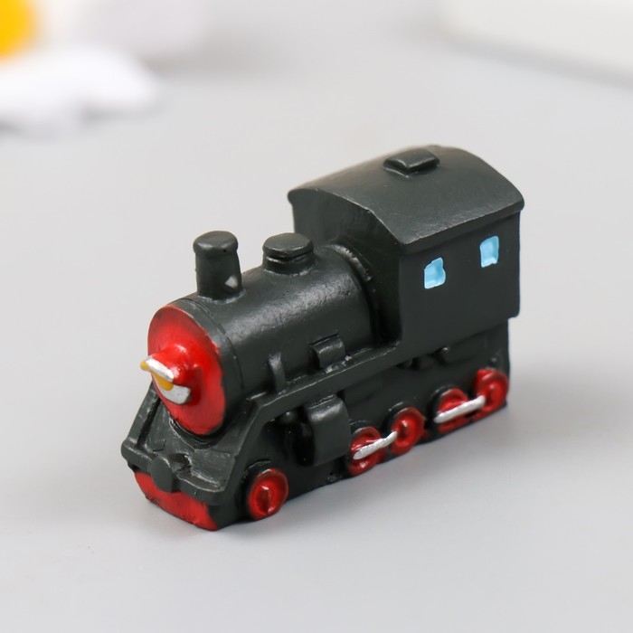 Фигурка для флорариума полистоун  Фигурка для флорариума полистоун "Ретро поезд" 4х1,5х2,5 см