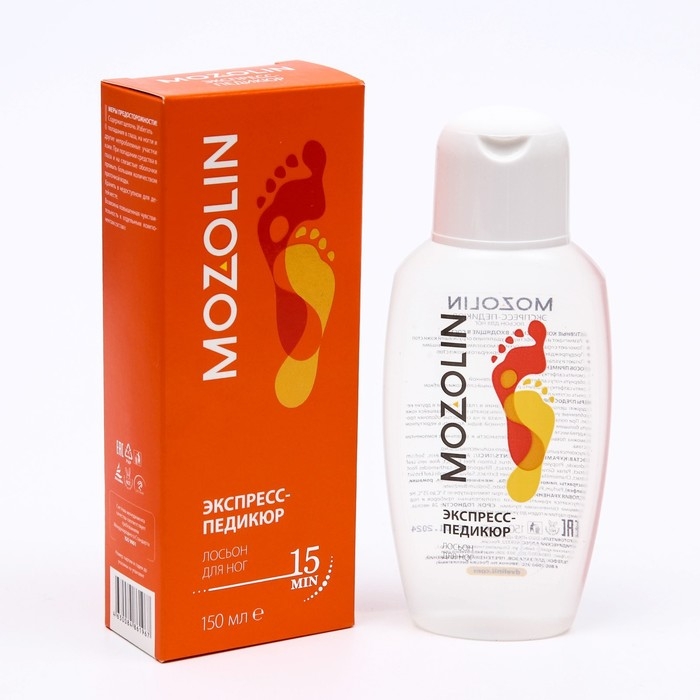 Лосьон для ног  Лосьон для ног "Мозолин", экспресс-педикюр, 150 мл