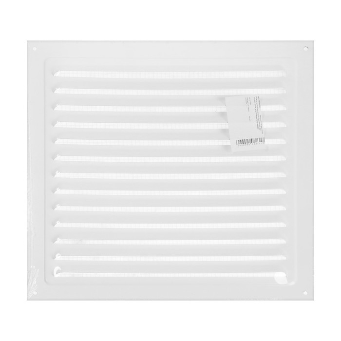 Решетка вентиляционная ZEIN Люкс РМ2525, 250 х 250 мм, с сеткой, металлическая, белая Решетка вентиляционная ZEIN Люкс РМ2525, 250 х 250 мм, с сеткой, металлическая, белая