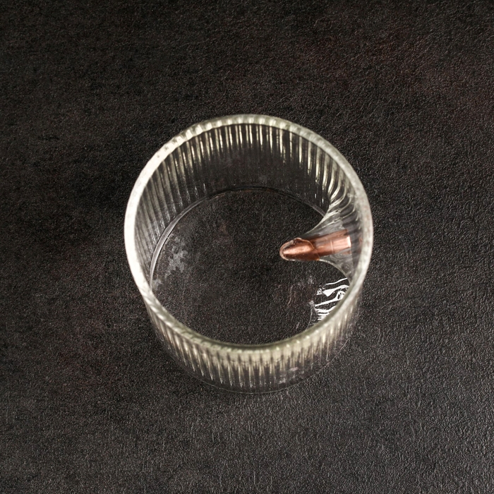 Стакан ребристый Стакан ребристый "Непробиваемый. Пуля"