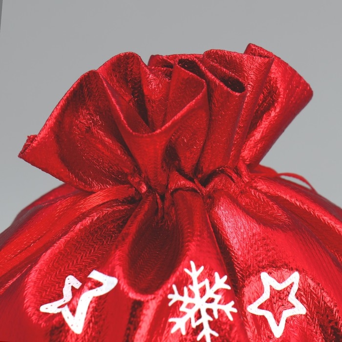 Мешочек подарочный парча «Верь в мечту», 20 х 30 см +/- 1.5 см, Новый год Мешочек подарочный парча «Верь в мечту», 20 х 30 см +/- 1.5 см, Новый год