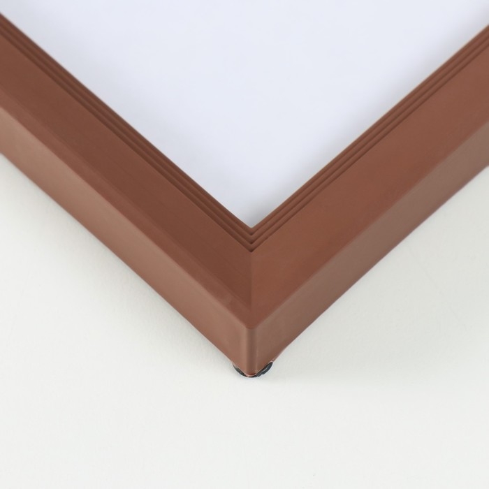 Фоторамка пластик 21х30 см 5 серия, коричневый Фоторамка пластик 21х30 см 5 серия, коричневый