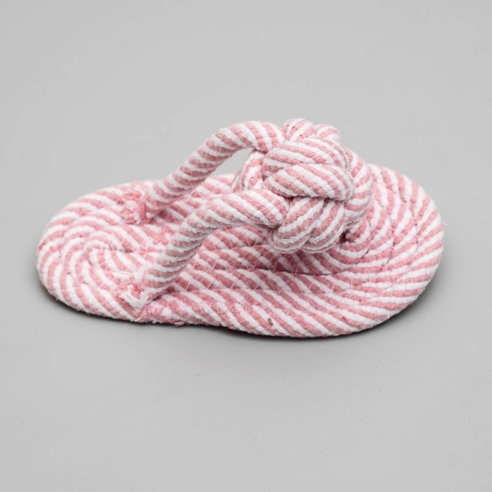 Игрушка канатная Игрушка канатная "Сланец", до 50 г, до 15 см, микс цветов