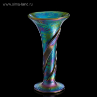 Ваза интерьерная "Open Iris Glass", 35 см