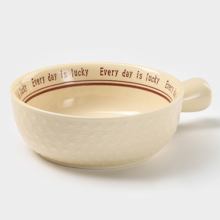 Кокотница керамическая «Мишка», 550 мл, цвет бежевый Кокотница керамическая «Мишка», 550 мл, цвет бежевый