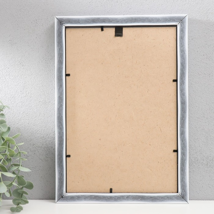 Фоторамка пластик Фоторамка пластик "МИРАМ" 20х30 см, (пластиковый экран), белый