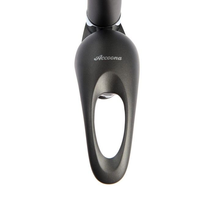 Смеситель для кухни Accoona A4040AT, однорычажный, с гайкой, графит Смеситель для кухни Accoona A4040AT, однорычажный, с гайкой, графит